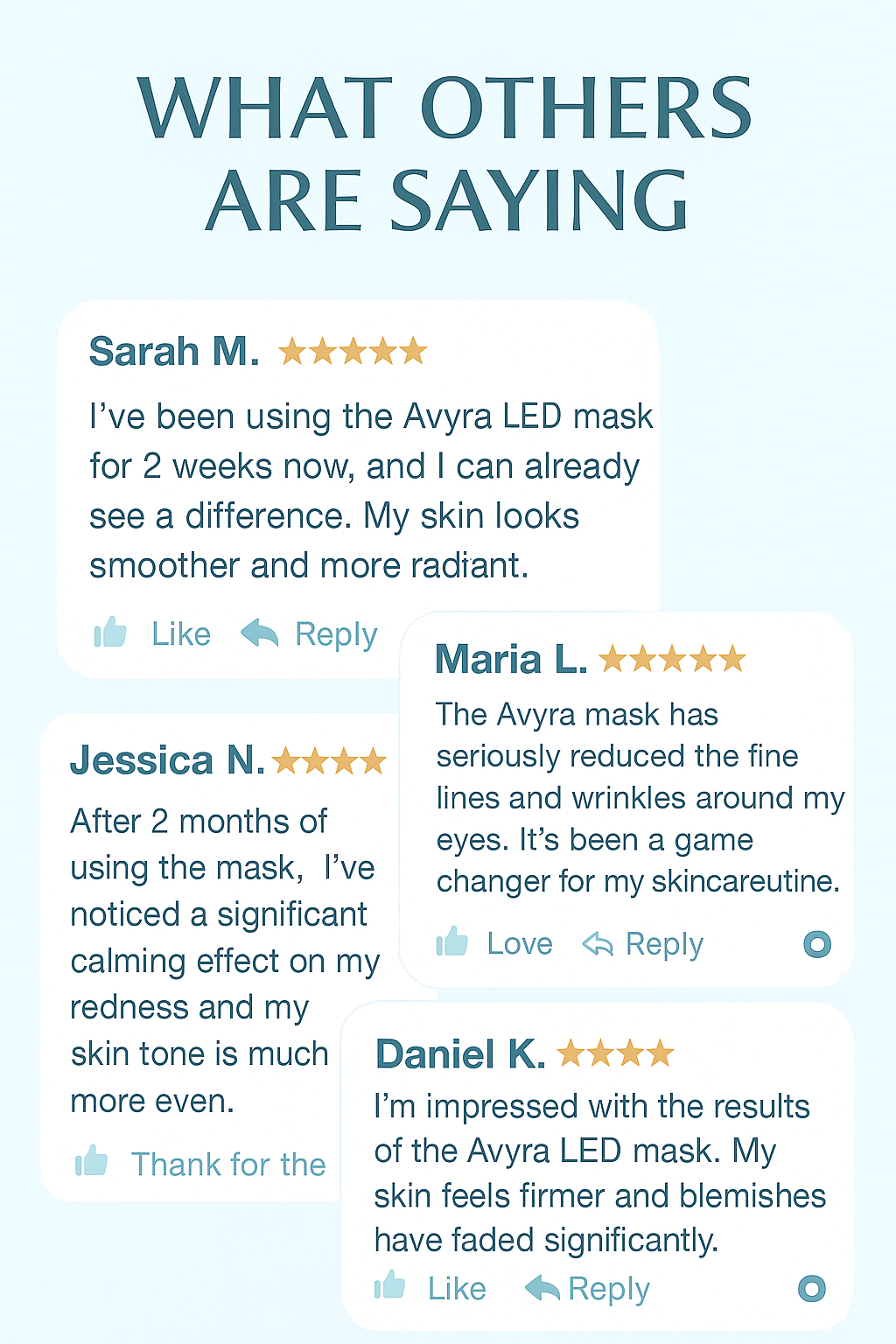 Red Light Therapy Face Mask
