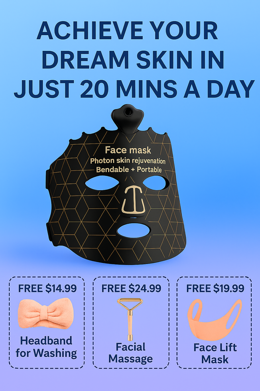 Red Light Therapy Face Mask