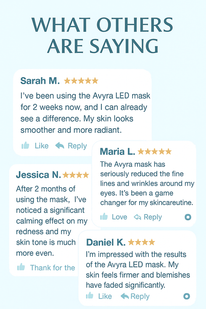 Red Light Therapy Face Mask